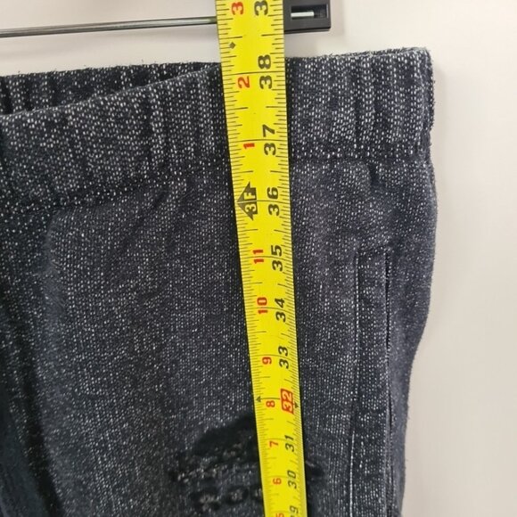 Roots Men Sweatpants Joggers Dark Gray Pockets Beaver Logo Size M - Picture 3 of 9